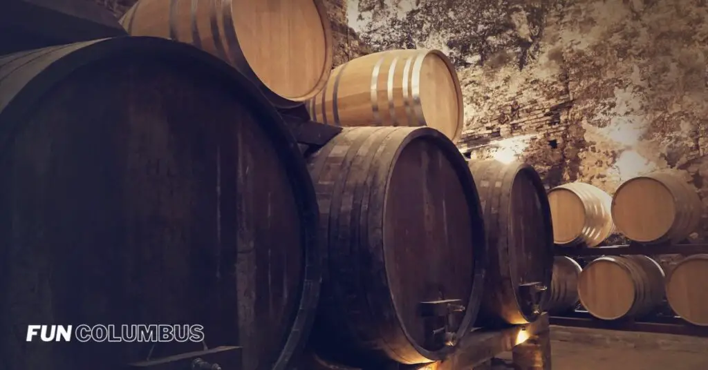 The Best Wineries in Columbus, Ohio - Barrels are almost ready